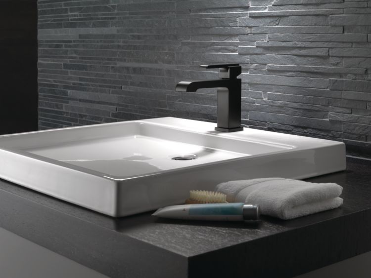 Colección Ara - Monomando Black Matte (Delta)